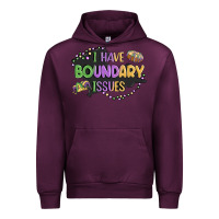 Mauve Wine ı have boundary ıssues Urban Hoodie - MaliasSmallBusiness