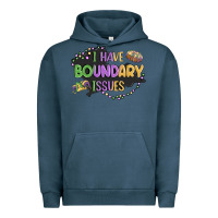 Pigment Midnight Navy ı have boundary ıssues Urban Hoodie - MaliasSmallBusiness