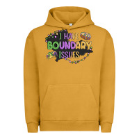 Pigment Peanut Butter ı have boundary ıssues Urban Hoodie - MaliasSmallBusiness