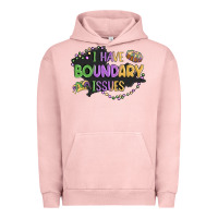 Pigment Salmon ı have boundary ıssues Urban Hoodie - MaliasSmallBusiness