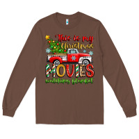 Chestnut this is my christmas movies watching blanket Long Sleeve Tee - Zillion Design Studio