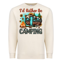 Sandshell i'd rather be camping Premium Sweatshirt - JahusDesignShop