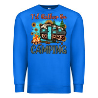 True Royal i'd rather be camping Premium Sweatshirt - JahusDesignShop