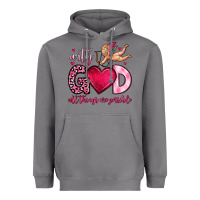 Storm with god all things are possible Heavyweight Hoodie - OliviaCreatesArt