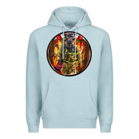 Blue Mist firefighter coasters Premium Hoodie - AdoDesignShop