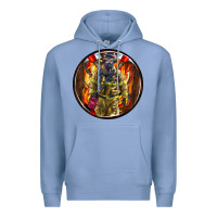 Colony Blue firefighter coasters Premium Hoodie - AdoDesignShop