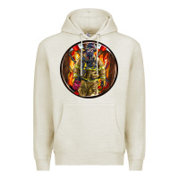 Oatmeal Heather firefighter coasters Premium Hoodie - AdoDesignShop