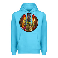 Ocean Blue firefighter coasters Premium Hoodie - AdoDesignShop