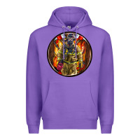 Purple firefighter coasters Premium Hoodie - AdoDesignShop