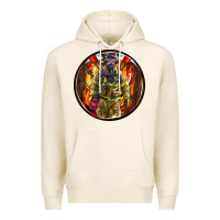 Tofu firefighter coasters Premium Hoodie - AdoDesignShop
