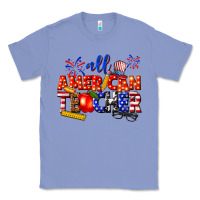 Colony Blue all american teacher Classic Tee - texasbilliewilder