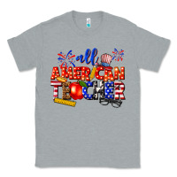 Heather Grey all american teacher Classic Tee - texasbilliewilder