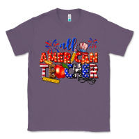 Lavender all american teacher Classic Tee - texasbilliewilder
