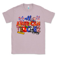 Lilac all american teacher Classic Tee - texasbilliewilder