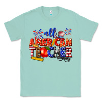 Seafoam all american teacher Classic Tee - texasbilliewilder