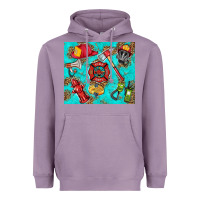 Lavender firefighter elementary Heavyweight Hoodie - HRA Design Shop