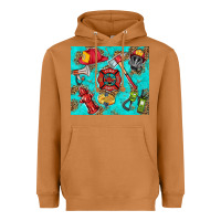 Meerkat firefighter elementary Heavyweight Hoodie - HRA Design Shop