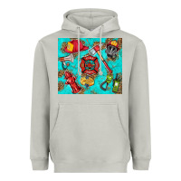 Moon Dust firefighter elementary Heavyweight Hoodie - HRA Design Shop