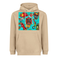 Mushroom firefighter elementary Heavyweight Hoodie - HRA Design Shop