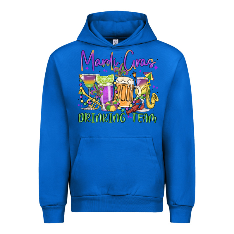 Mardi Gras Drinking Team Urban Hoodie by MaliasSmallBusiness | Teevron