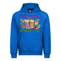 Cobalt mardi gras drinking team Urban Hoodie - MaliasSmallBusiness