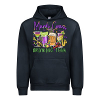 Navy mardi gras drinking team Urban Hoodie - MaliasSmallBusiness