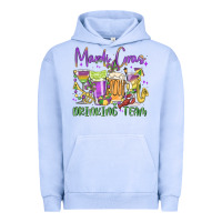 Pigment Grape Ice mardi gras drinking team Urban Hoodie - MaliasSmallBusiness