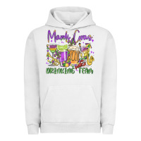 Pigment Lunar Rock mardi gras drinking team Urban Hoodie - MaliasSmallBusiness