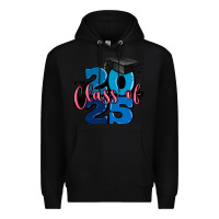 Black class of 2025 Premium Hoodie - MaliasSmallBusiness