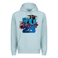 Blue Mist class of 2025 Premium Hoodie - MaliasSmallBusiness