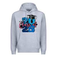 Heather Grey class of 2025 Premium Hoodie - MaliasSmallBusiness