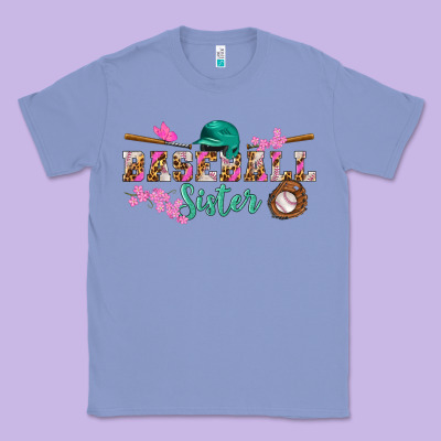 Baseball Sister Classic Tee Designed By Bundleandbundleshop