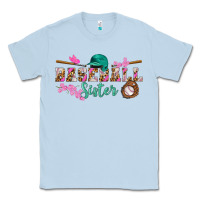 Dusty Blue baseball sister Classic Tee - BundleAndBundleShop