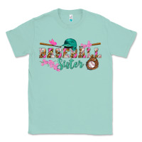 Seafoam baseball sister Classic Tee - BundleAndBundleShop