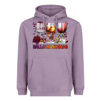 Lavender hallothanksmas halloween thanksgiving  christmas wine Heavyweight Hoodie - FaDigitalArtStudio