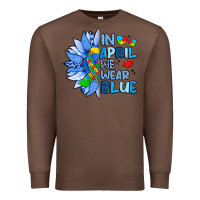 Chestnut in april we wear blue sunflower Premium Sweatshirt - Artiststas