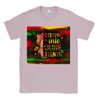 Lilac steppin into juneteenth Classic Tee - Zillion Design Studio