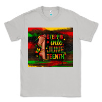 Moon Dust steppin into juneteenth Classic Tee - Zillion Design Studio