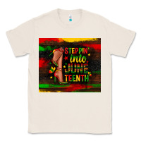 Natural steppin into juneteenth Classic Tee - Zillion Design Studio