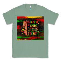 Sage steppin into juneteenth Classic Tee - Zillion Design Studio