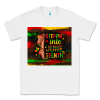 White steppin into juneteenth Classic Tee - Zillion Design Studio