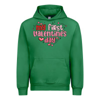 Emerald my first valentines day Urban Hoodie - MaliasSmallBusiness