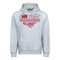 Heather Grey my first valentines day Urban Hoodie - MaliasSmallBusiness