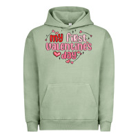 Pigment Oil Green my first valentines day Urban Hoodie - MaliasSmallBusiness