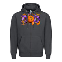 Smoke dad basketball Zipper Hoodie - Zillion Design Studio