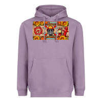 Lavender firefighter air mask sunflower and elementary license plate Heavyweight Hoodie - HRA Design Shop