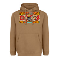 Toasted Coconut firefighter air mask sunflower and elementary license plate Heavyweight Hoodie - HRA Design Shop