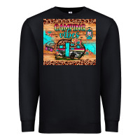 Black camping vibes Premium Sweatshirt - JahusDesignShop