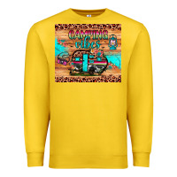 Lemon camping vibes Premium Sweatshirt - JahusDesignShop