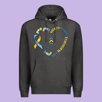 World Down Syndrome Day Premium Hoodie Designed By Maliassmallbusiness